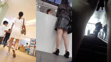 十月最新大神偷拍美女裙底风光RKQ系列商超 主题cos游乐园时尚美女